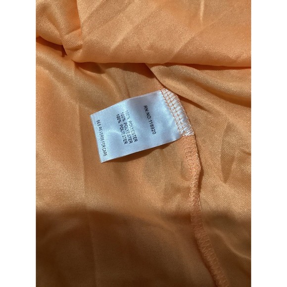 Lucy Paris Spaghetti Strap Orange Chevron Print Maxi Dress M - Picture 9 of 9